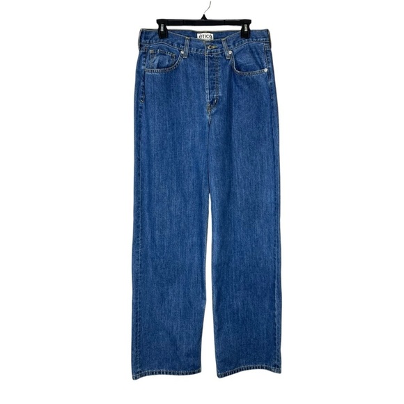 Etica Stanton Relaxed Wide Leg High Rise Jean (Size 28 & 29) - Picture 4 of 10